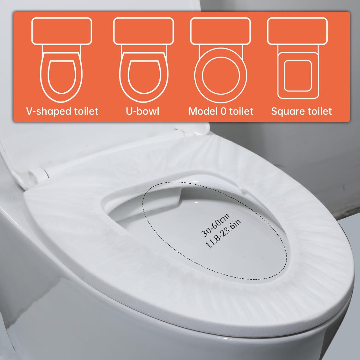 Set Of 10 Disposable Toilet Seat Cover, Non-woven Fabric Toilet Mat Seat Cover, Travel Camping Bathroom Accessories, Bathroom Toilet Paper Pack, Individually Wrapped Toilet Seat Cushion, Premium Elastic Strap Toilet Seat Cover Set Of 10 Disposable Toilet Seat Cover, Non-woven Fabric Toilet Mat Seat Cover, Travel Camping Bathroom Accessories, Bathroom Toilet Paper Pack, Individually Wrapped Toilet Seat Cushion, Premium Elastic Strap Toilet Seat Cover